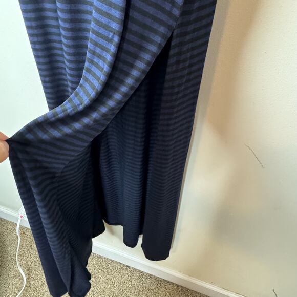 Laila Jayde Mesh Detailed Maxi Dress - Navy/Black NWT Size XS - Picture 5 of 11